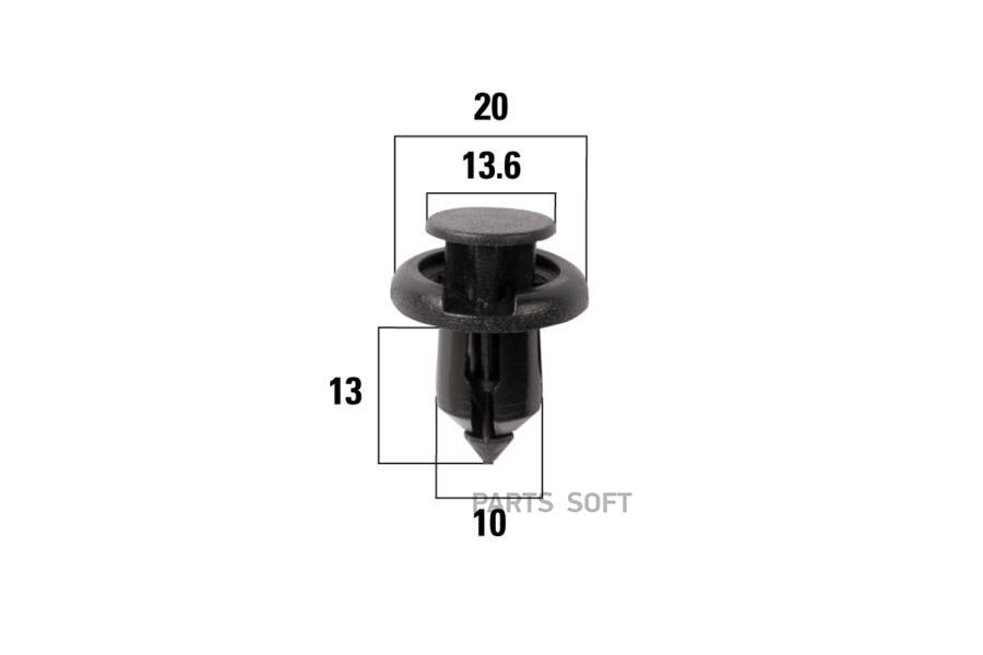 

Клипсы автомобильные Honda Accord, Civic, Integra KRAFT kt106211