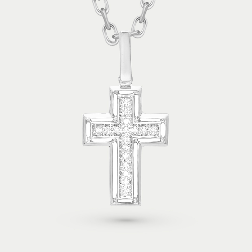 

Подвеска из белого золота Vesna jewelry 3063-251-01-00, бриллиант, 3063-251-01-00
