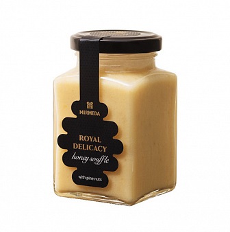Мед-суфле MirMeda с кедровыми орешками 320 г