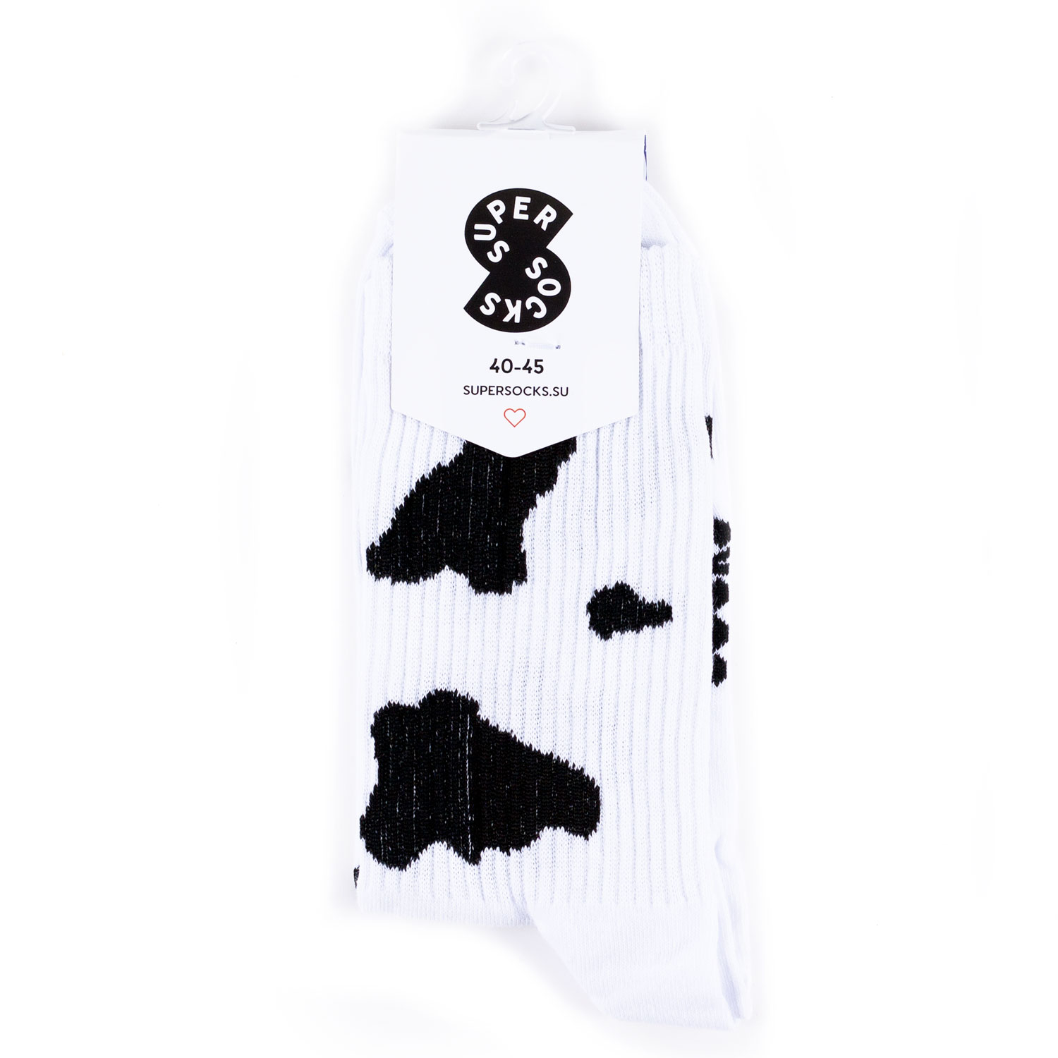 Носки унисекс Super Socks SUPERSOCKSKorovka разноцветные 40-45