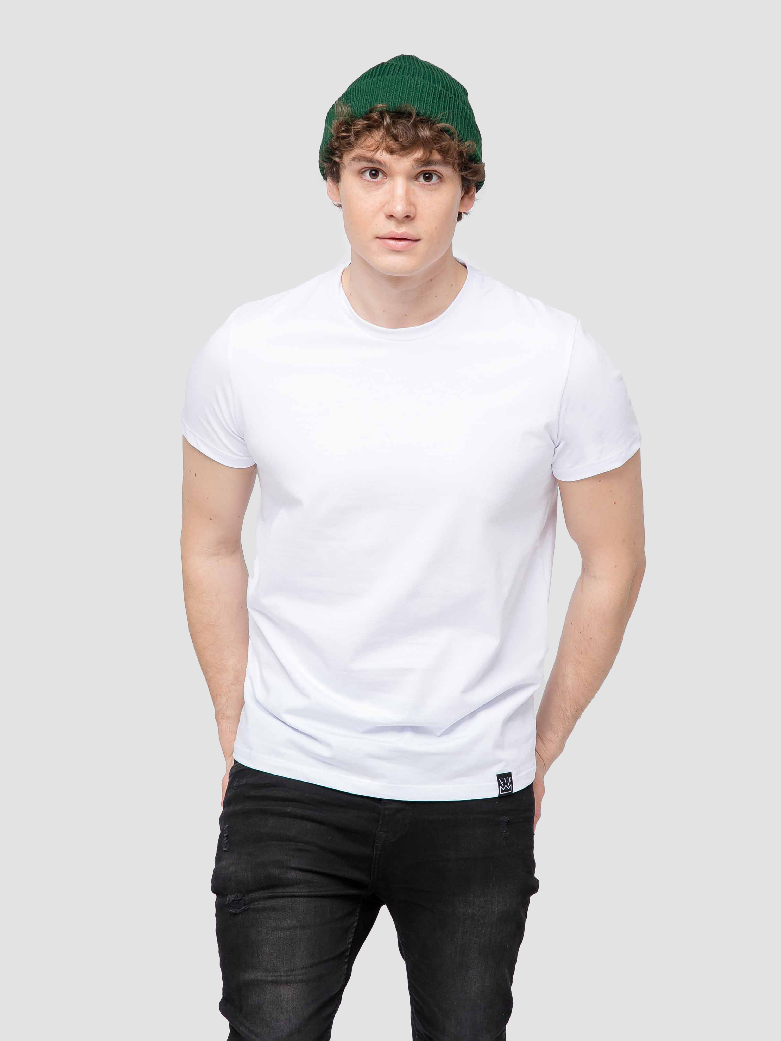 

Футболка мужская Нити-Нити M01F01 белая 2XL, Белый, M01F01