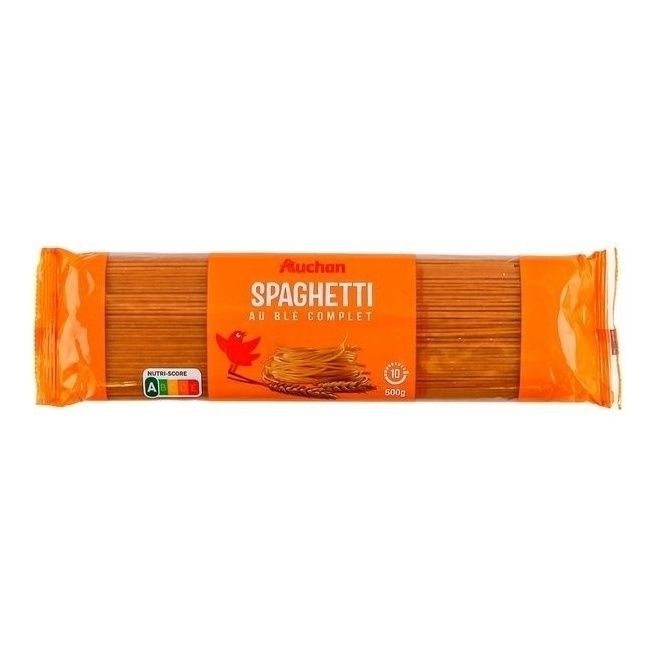 

Макаронные изделия АШАН Красная птица Spaghetti 500 г