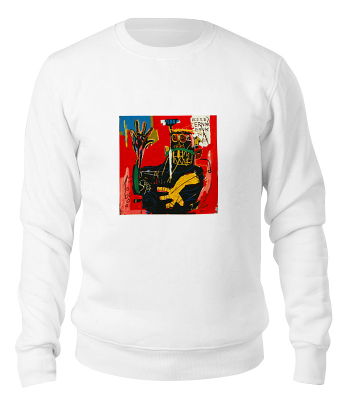 

Свитшот унисекс Printio Basquiat белый M, Basquiat