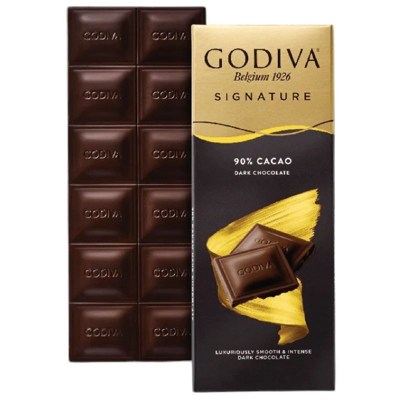 Шоколад Godiva горький 90% какао 90 г