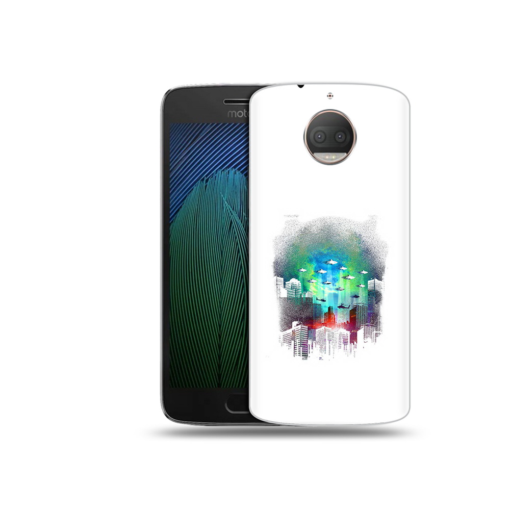 

Чехол MyPads Tocco для Motorola Moto G5S Plus город в свечении (PT75337.377.296), Прозрачный, Tocco