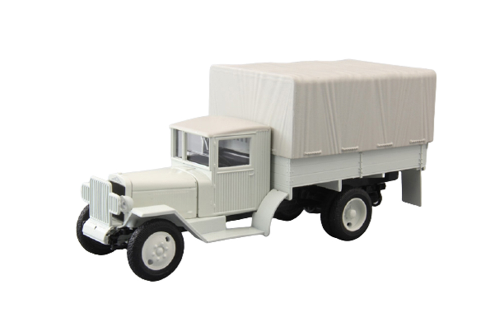 

ZIS-42M/5V side tent gray (ussr russia) | ЗИС-42М/5В бортовой с тентом серый, Белый