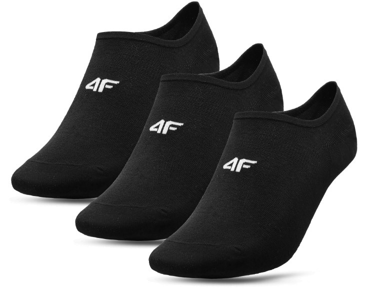 Комплект носков мужских 4F 4FSS23USOCM148 черных 43-46