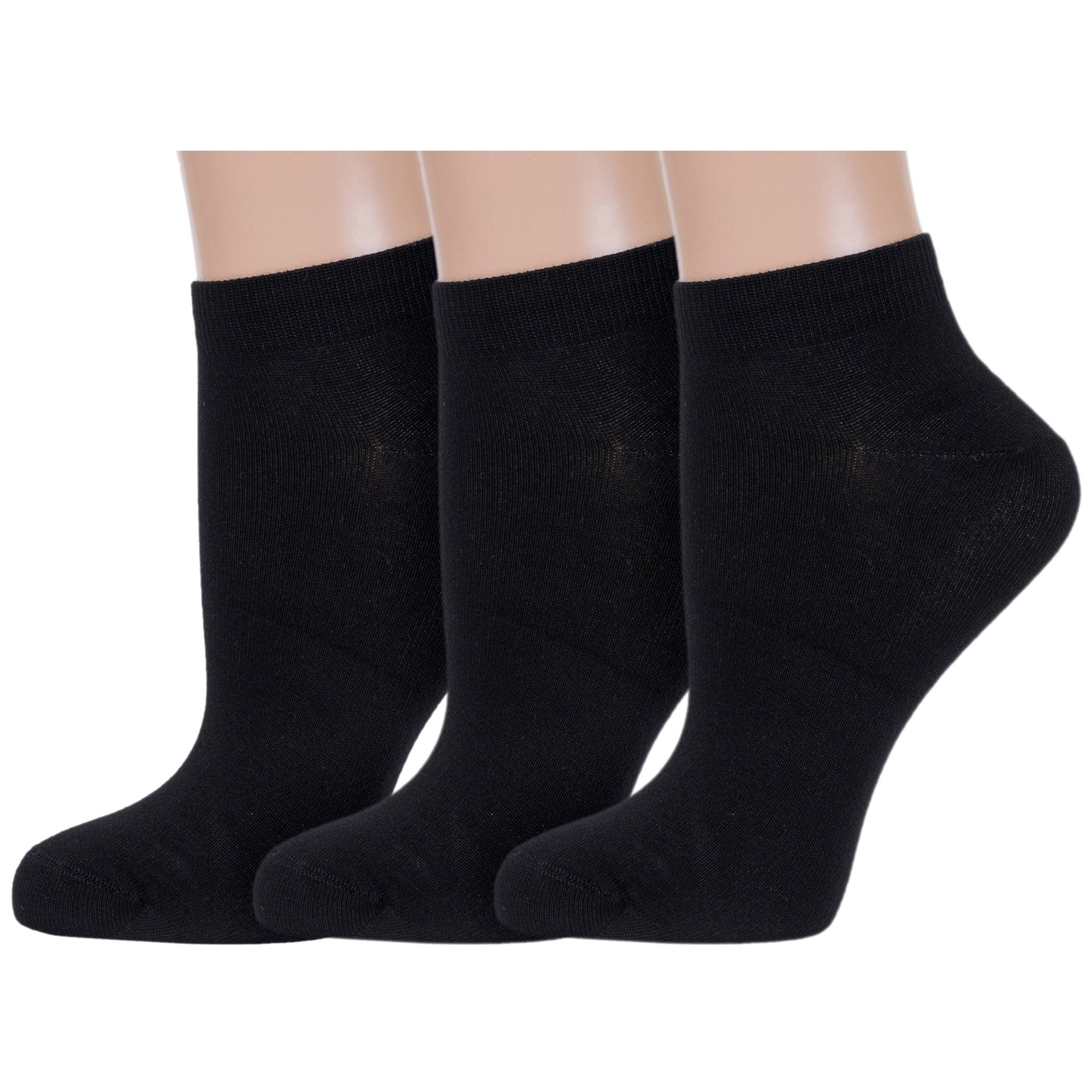 Комплект носков женских ХОХ 3-G-1125 черных 23