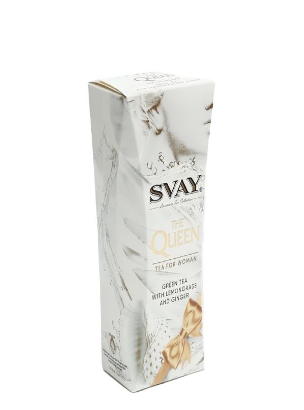 Чай зелёный SVAY The Queen, Tea for women, пирамидки, 48 г