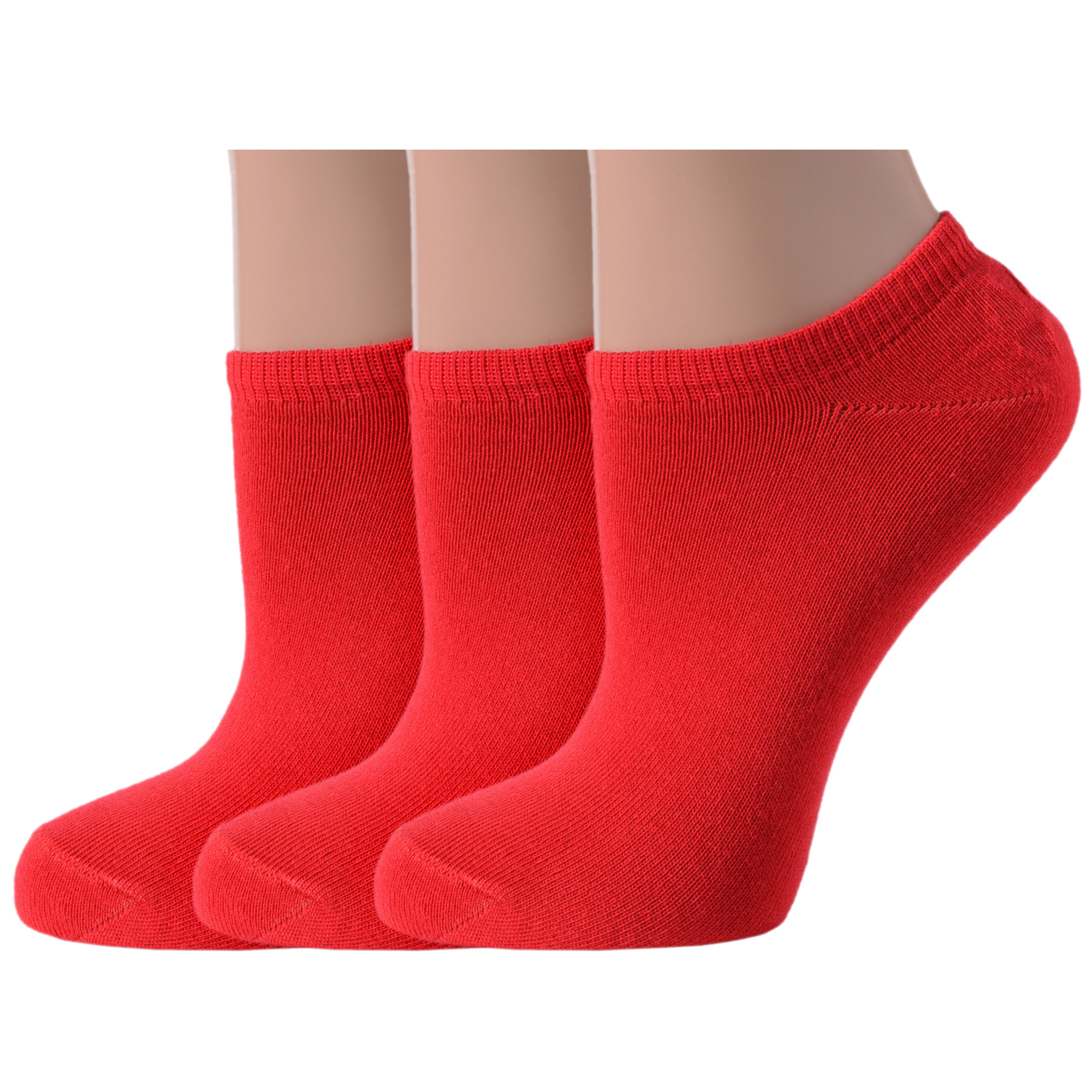 Комплект носков женских ХОХ 3-G-3R7 красных 25