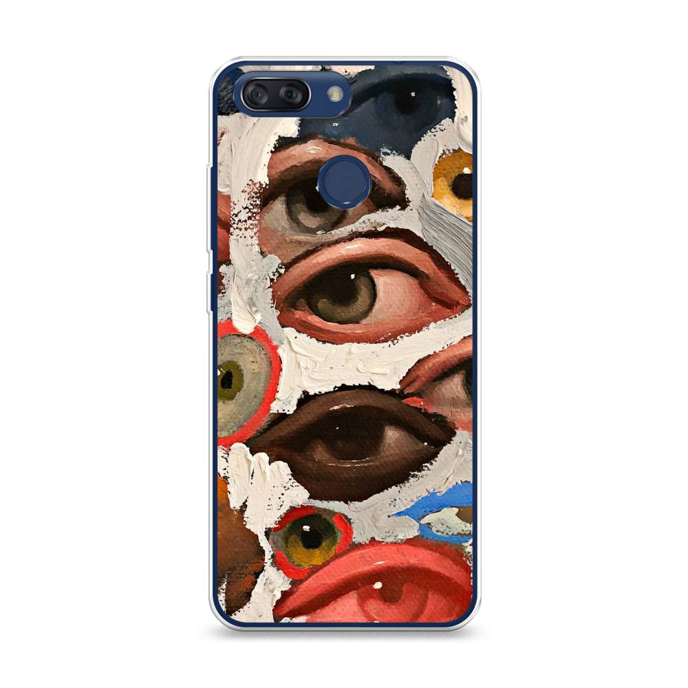 

Чехол Awog на ZTE Blade V9 Vita / ЗТЕ Блэйд V9 Vita "Глаза масляная живопись", Разноцветный, 132550-7