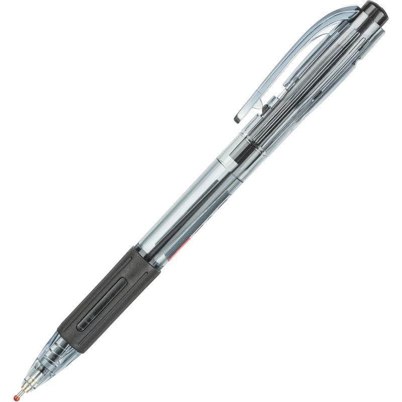 Ручка шариковая автоматическая Unimax Fab GP 05мм черный цвет чернил масляная основа 50шт