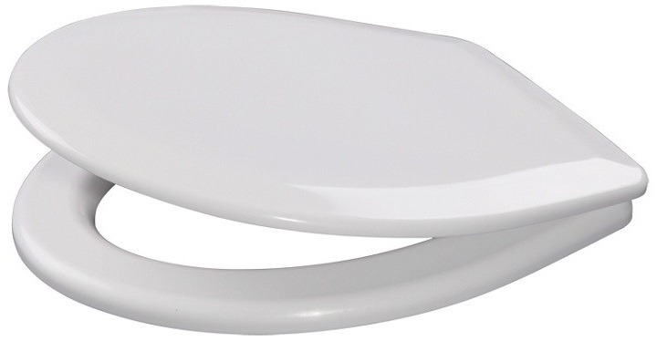 Сиденье для унитаза ORIO К-01 универсальное пластик белое держатель ершика для унитаза vidage василек пластик прозрачный