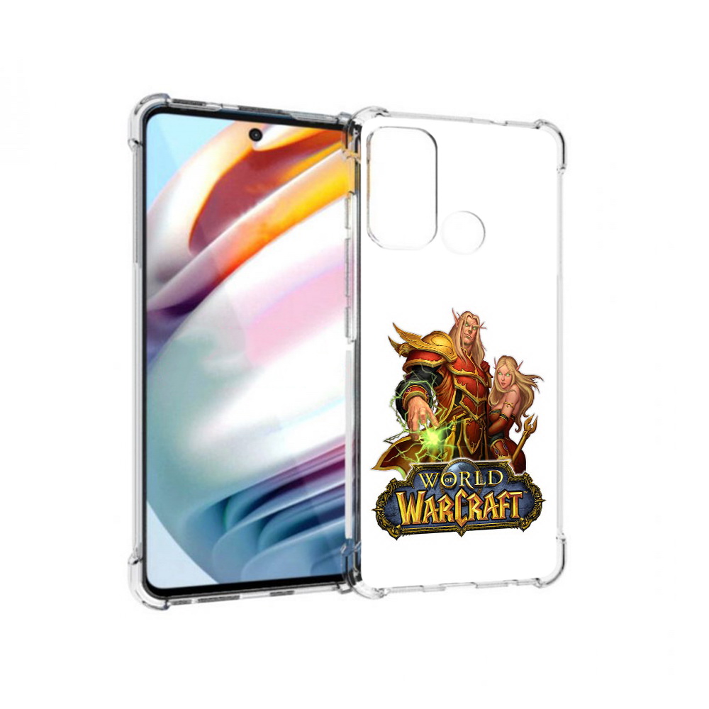 

Чехол MyPads Tocco для Motorola Moto G60 варкрафт2 (PT227068.360.256), Прозрачный, Tocco