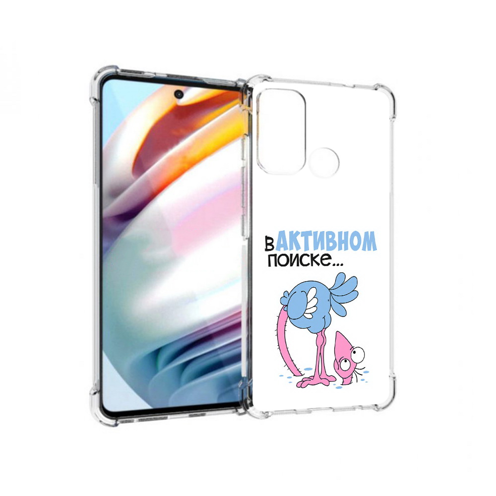 

Чехол MyPads Tocco для Motorola Moto G60 в активном поиске (PT227068.360.255), Прозрачный, Tocco