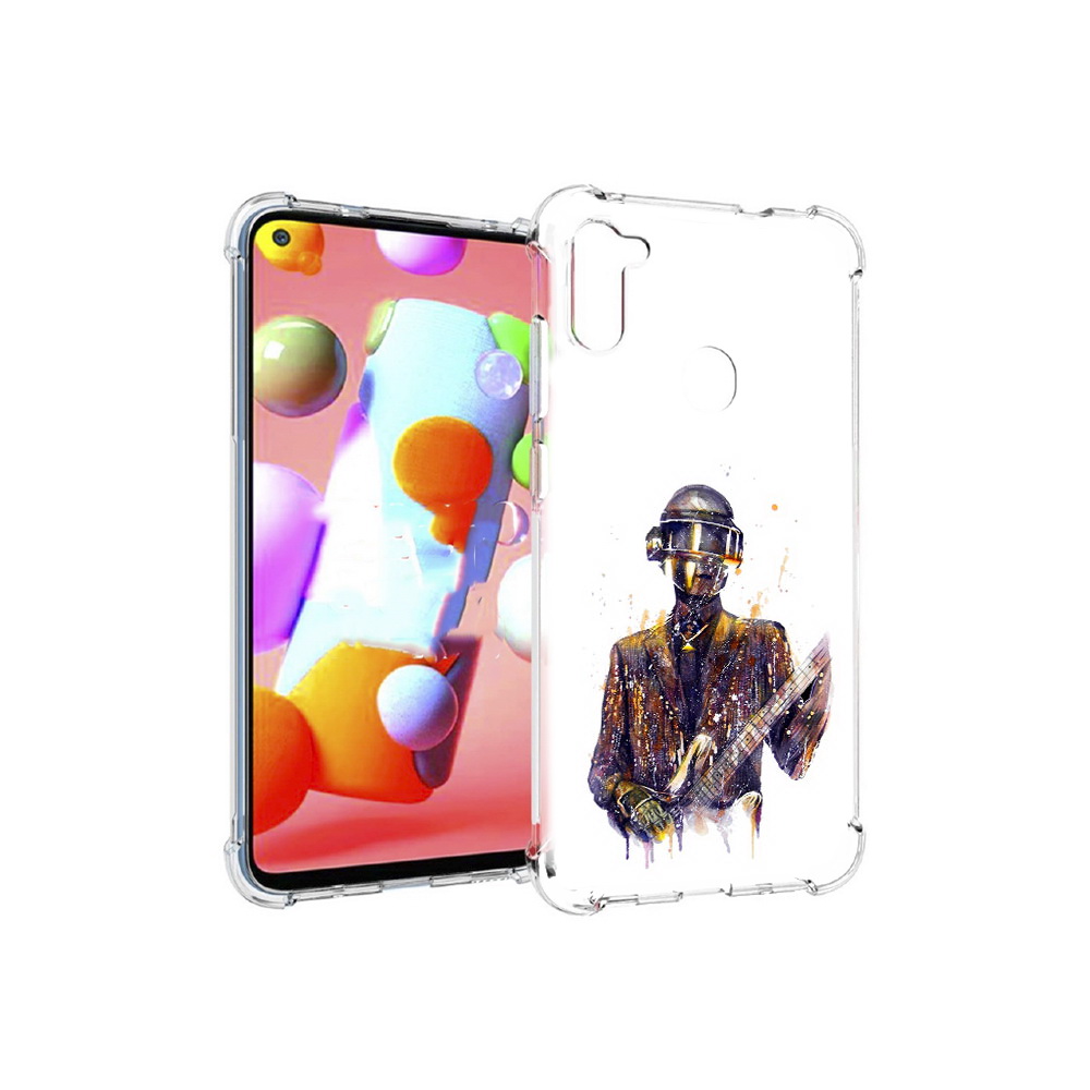 

Чехол MyPads Tocco для Samsung Galaxy M11 космо-гитарист (PT147121.487.392), Прозрачный, Tocco