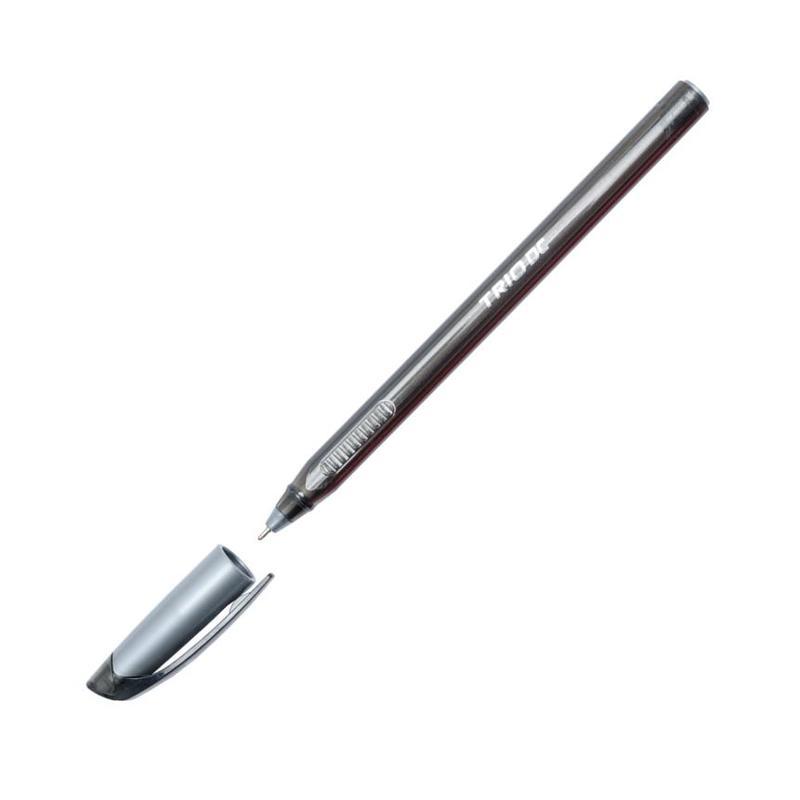 Ручка шариковая Unimax Trio DC Tinted (0.5мм, черный цвет чернил, масляная основа) 50шт.