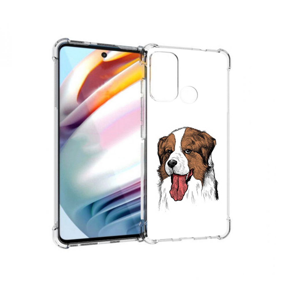 

Чехол MyPads Tocco для Motorola Moto G60 бетховен (PT227068.360.230), Прозрачный, Tocco