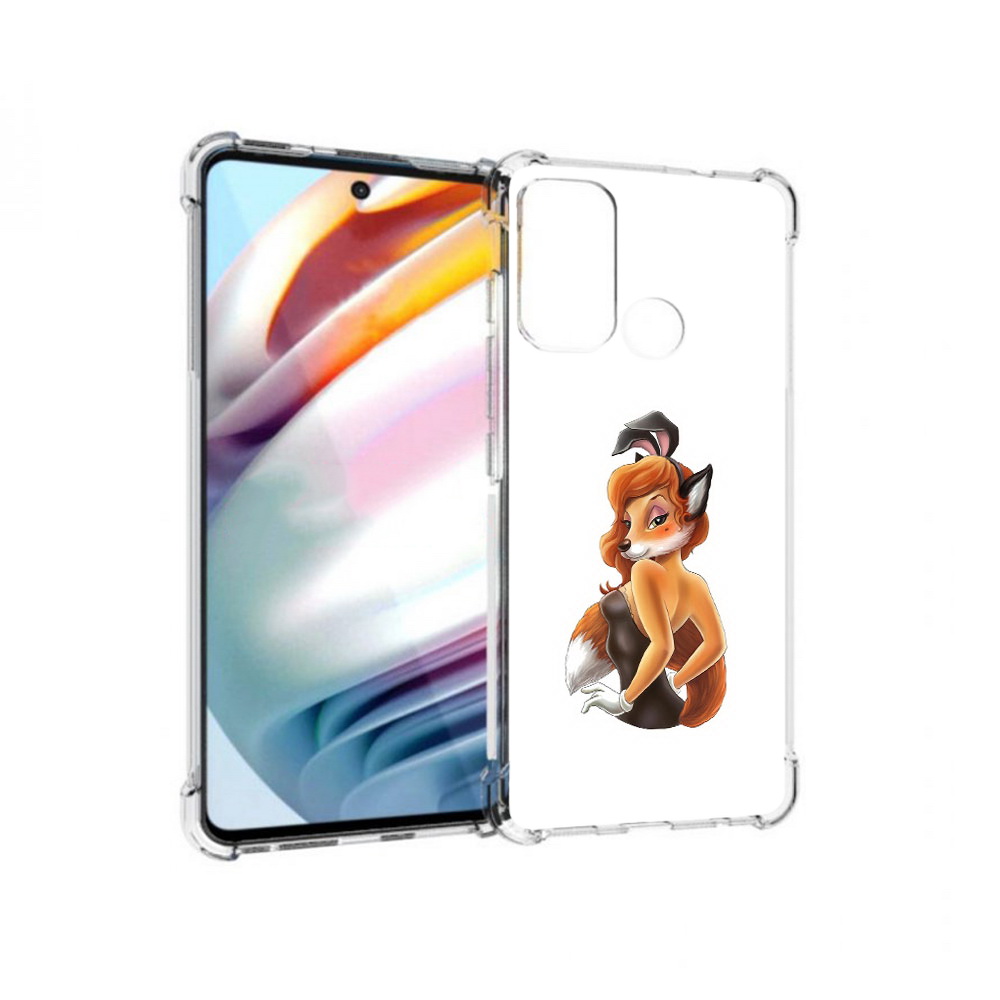 

Чехол MyPads Tocco для Motorola Moto G60 баронесса (PT227068.360.227), Прозрачный, Tocco