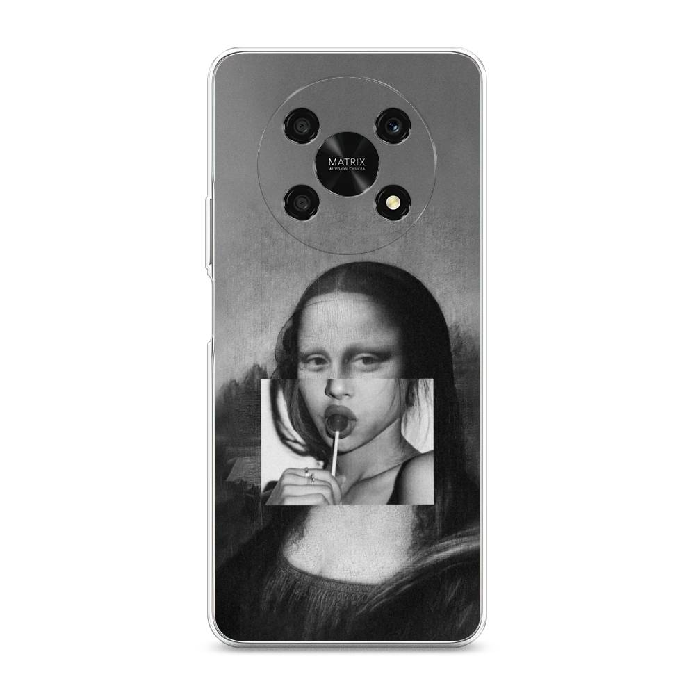 

Чехол Awog для Honor X9 5G "Mona Lisa sucking lollipop", 6109750-9