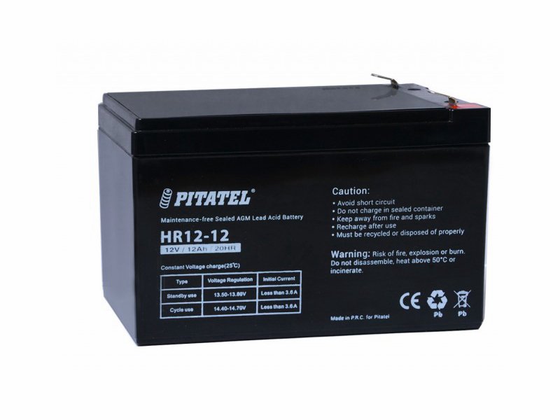 Аккумулятор Pitatel NP12-12, HR12-12 12V, 12000mAh