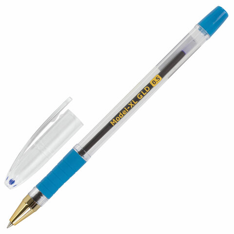 

Ручка шариковая Brauberg Model-XL GLD (0.25мм, синий цвет чернил) 12шт. (143245)