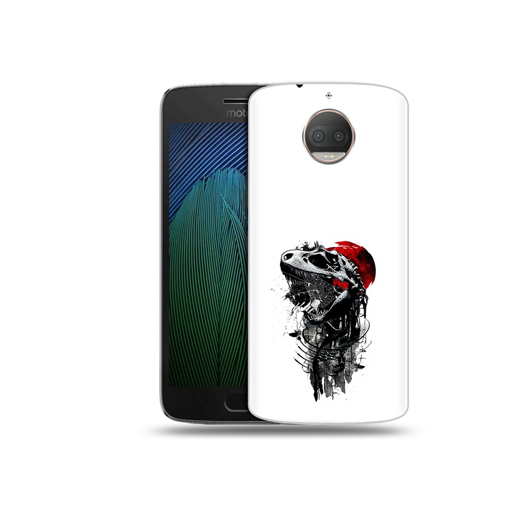 

Чехол MyPads Tocco для Motorola Moto G5S Plus вымерший динозавр (PT75337.377.284), Прозрачный, Tocco