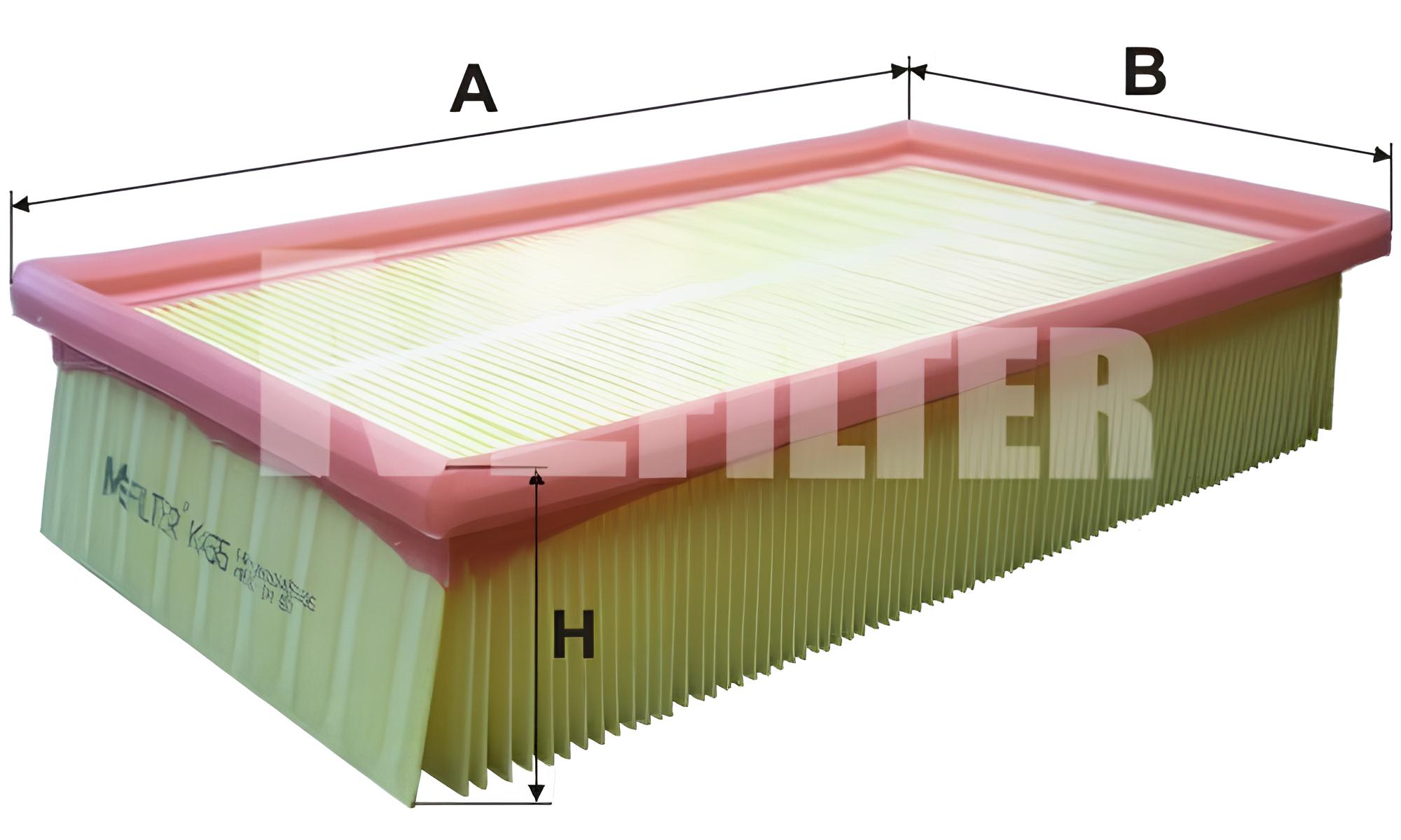 

Фильтр воздушный MFILTER K 455