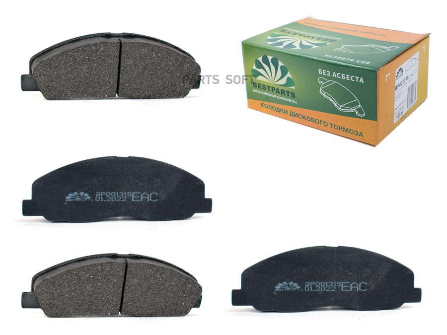 

Колодки Тормозные Газель Next Передние Bestparts Bp001315 BestParts BP001315