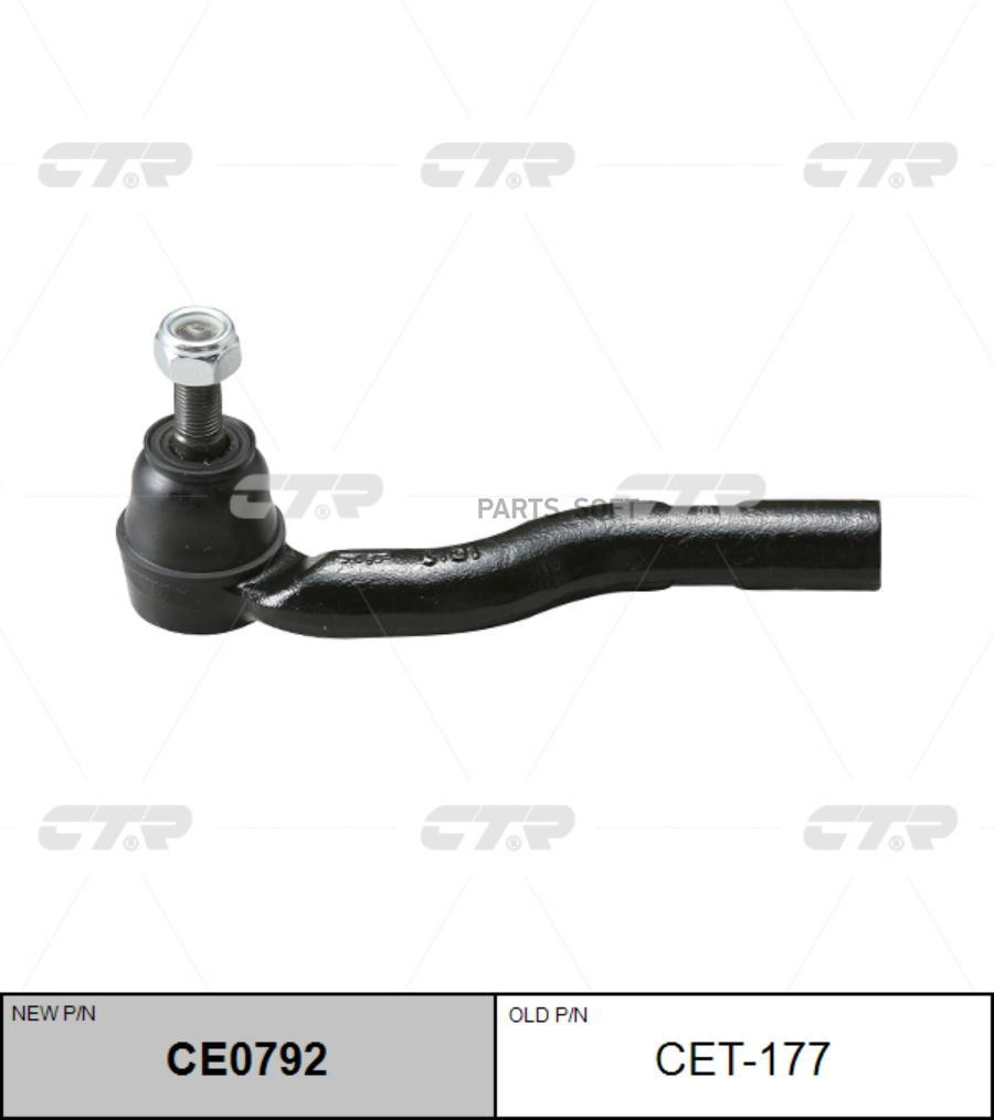 

Наконечник Рулевой, Левый Set201l (Старый Cet177) CTR CE0792