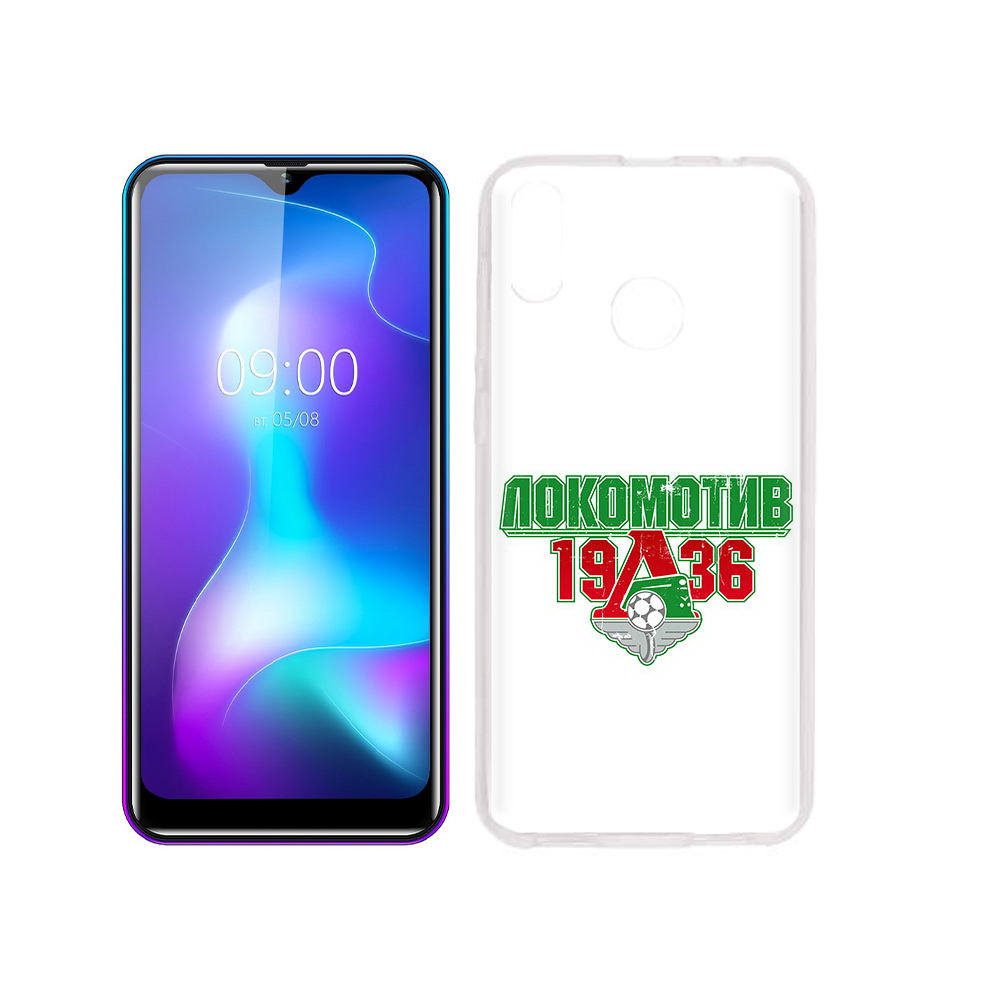 

Чехол MyPads Tocco для BQ 6042L ФК локомотив 1936, Прозрачный, Tocco