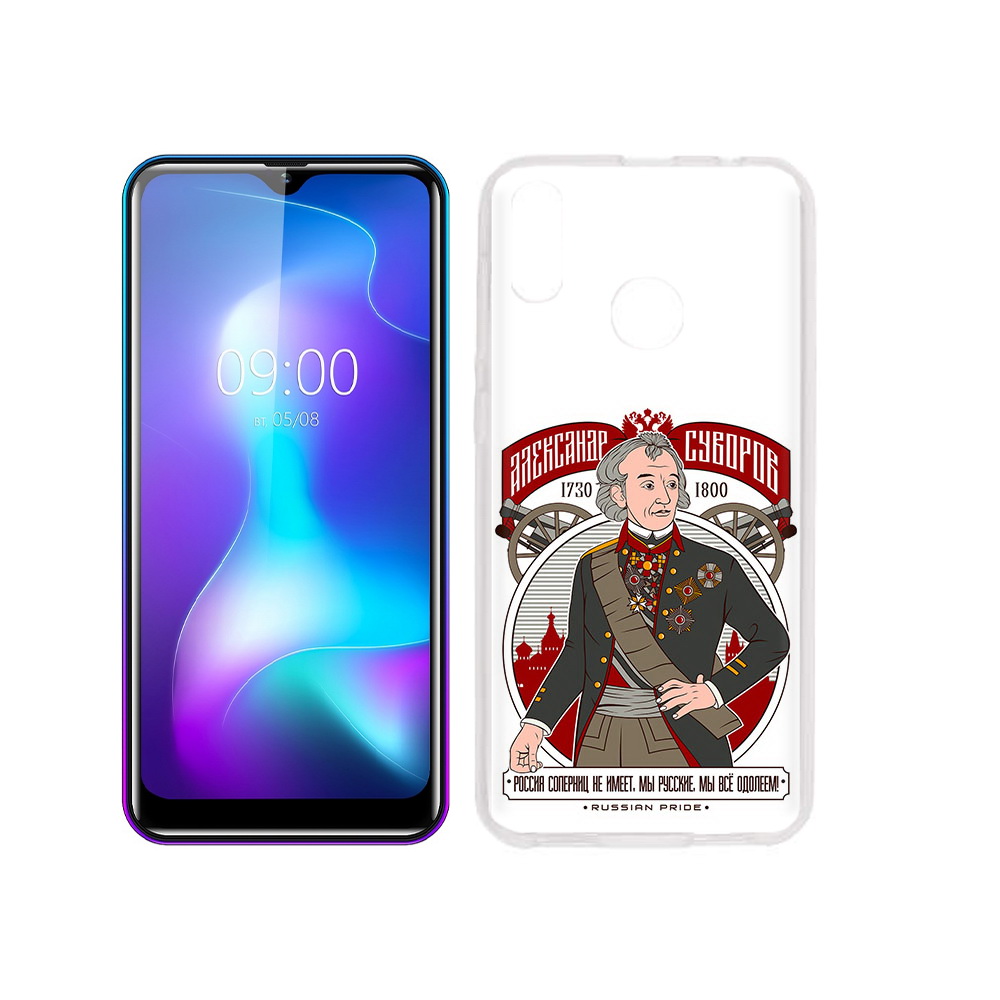 

Чехол MyPads Tocco для BQ 6042L Суворов, Прозрачный, Tocco
