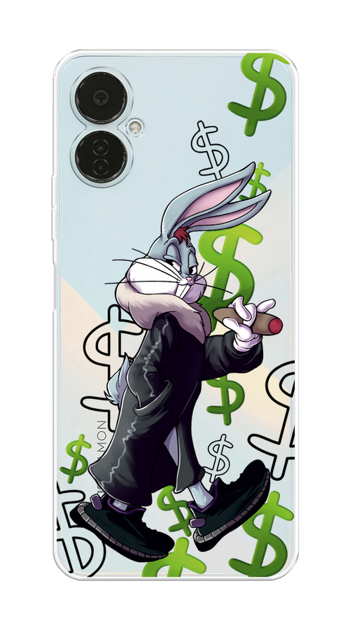 

Чехол на Tecno Camon 19 Neo "Rich Bugs Bunny", Зеленый;черный;голубой, 302350-6