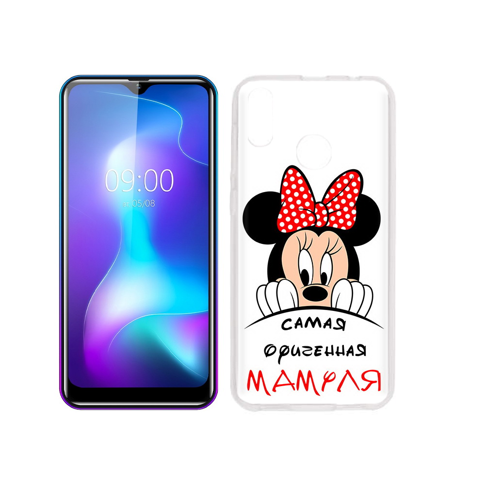

Чехол MyPads Tocco для BQ 6042L Самая лучшая мамуля Мини Маус, Прозрачный, Tocco