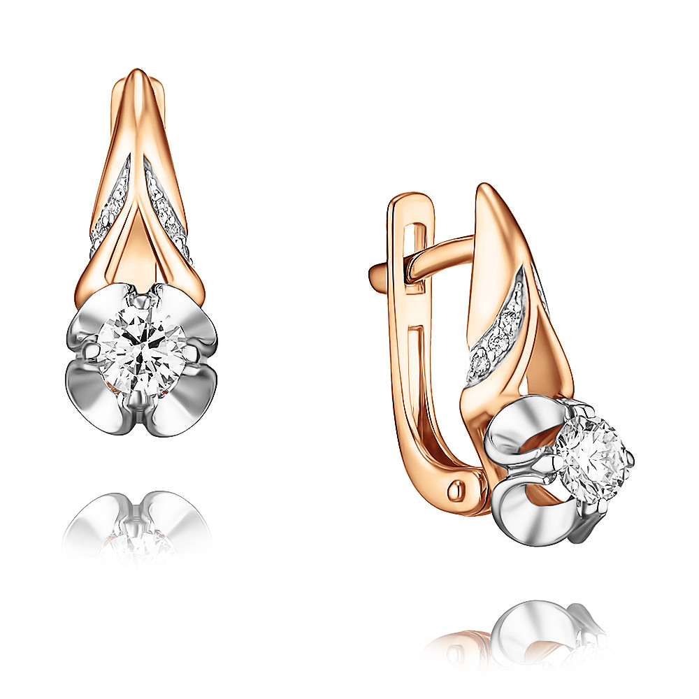 

Серьги из красного золота с бриллиантом ADAMAS 2451338/01-А50Д-41, 2451338/01-А50Д-41