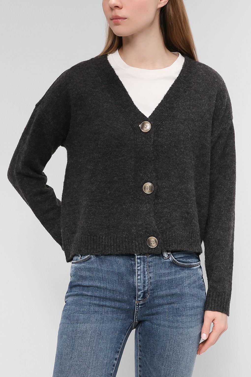 

Кардиган женский Vero Moda 10262630 серый S, 10262630