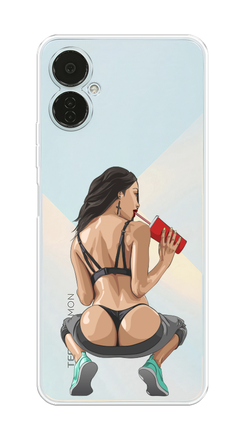 

Чехол на Tecno Camon 19 Neo "Сочные булочки", Бежевый;красный;черный, 302350-6