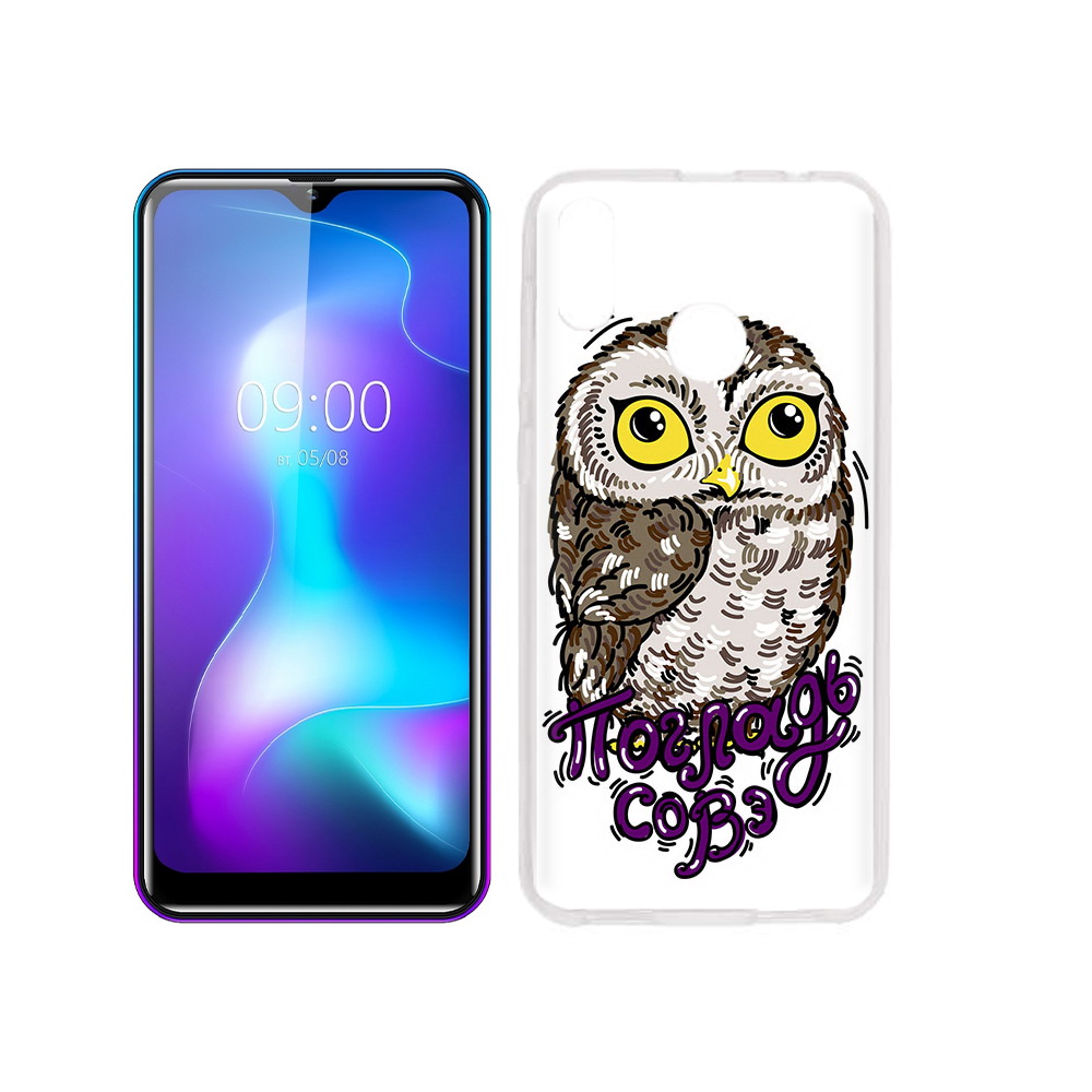 

Чехол MyPads Tocco для BQ 6042L Погладь Совэ, Прозрачный, Tocco
