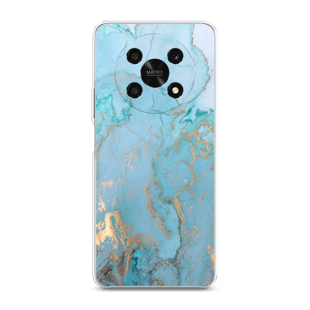 

Чехол Awog для Honor X9 5G "Голубой мрамор рисунок", 6109750-3