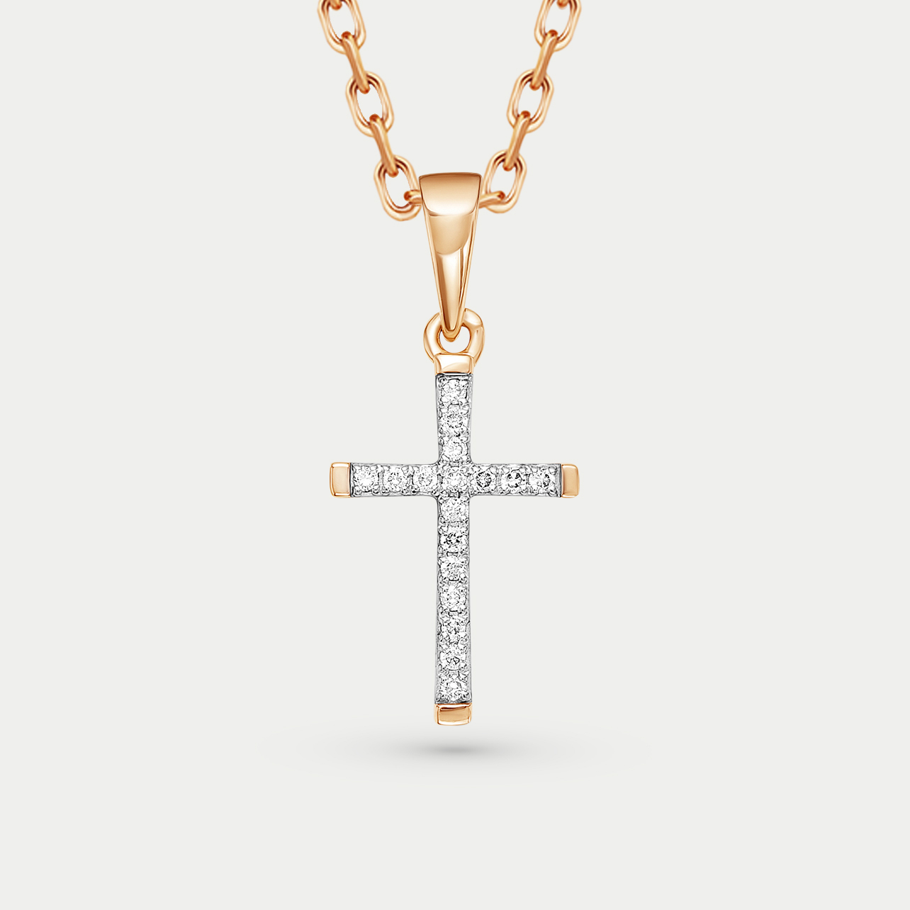 

Кулон из розового золота Vesna jewelry 3210-151-00-00, бриллиант, 3210-151-00-00