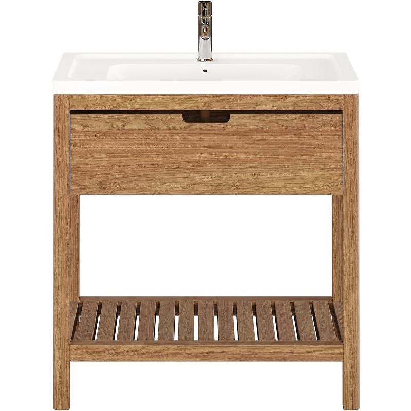 

Тумба под раковину Creto Provence Family 85 9-1008WF Wood, Бежевый