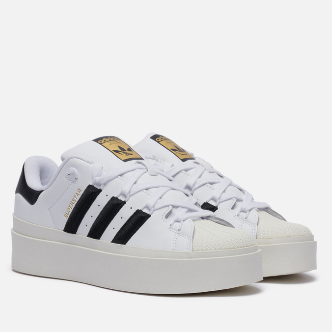 фото Кеды женские adidas superstar bonega белые 35.5 eu