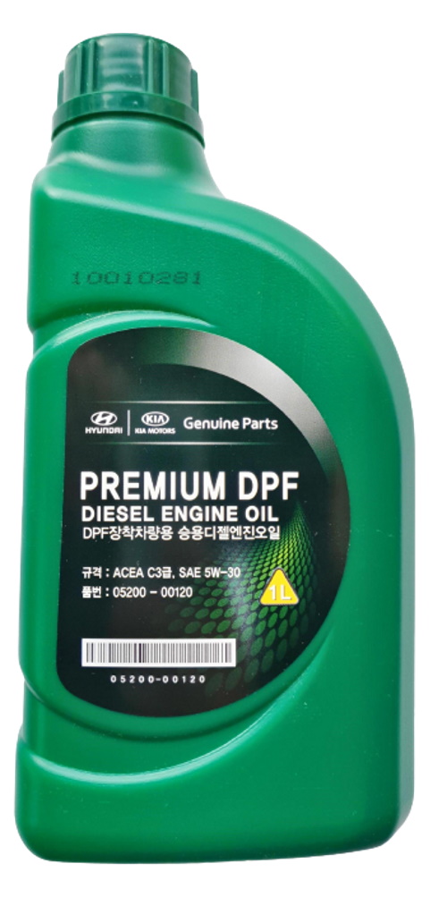 Моторное масло KIA синтетическое PREMIUM DPF Diesel 5W30 1л