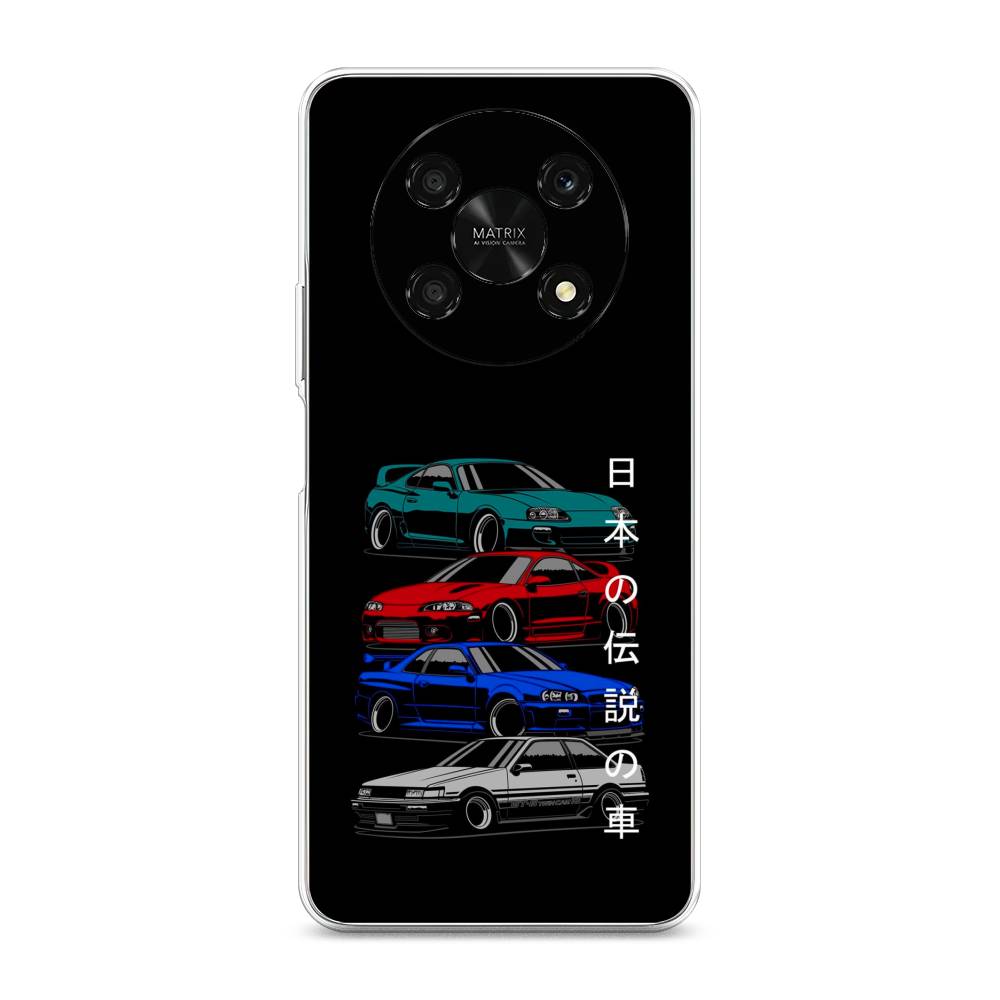 

Чехол Awog для Honor X9 5G "JDM Legend cars", 6109750-5