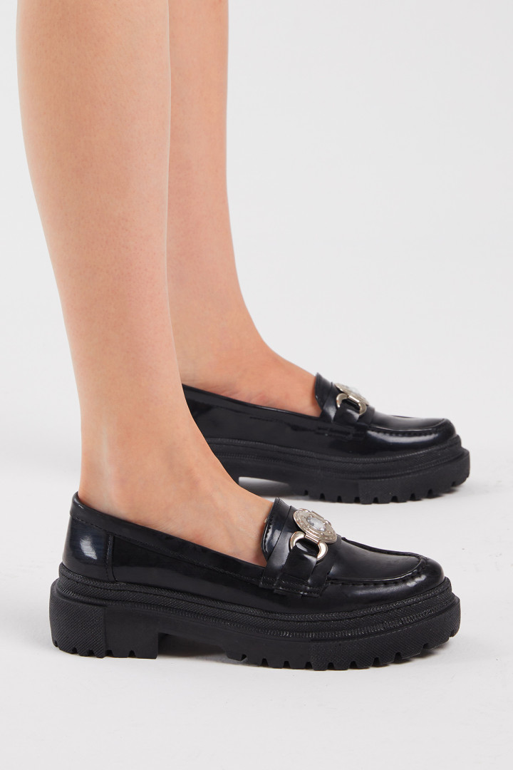 

Лоферы женские Tonny Black TBER285_320 черные 38 EU, TBER285_320