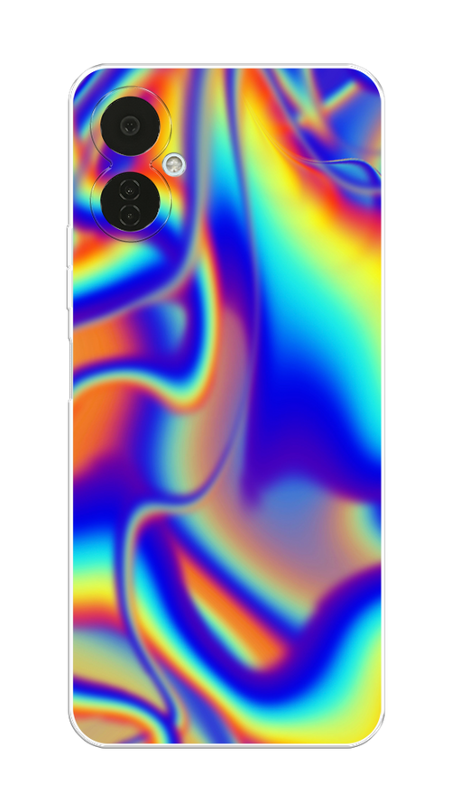 

Чехол на Tecno Camon 19 Neo "Яркая голограмма", Разноцветный, 302350-3