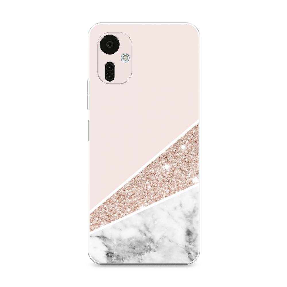 

Чехол на Tecno Camon 19 Neo "Блестящий розовый мрамор", 302350-3