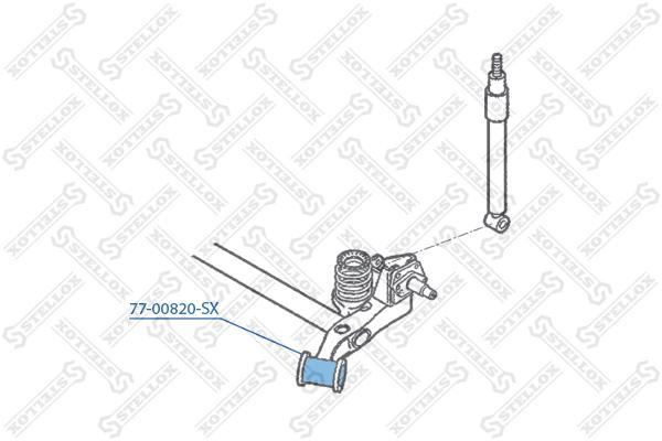 

Сайлентблок Stellox 7700820SX