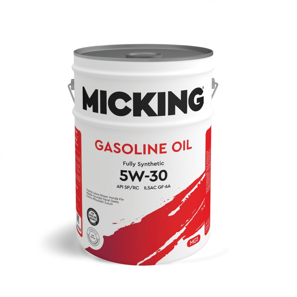 Моторное масло Micking синтетическое 5W30 20л