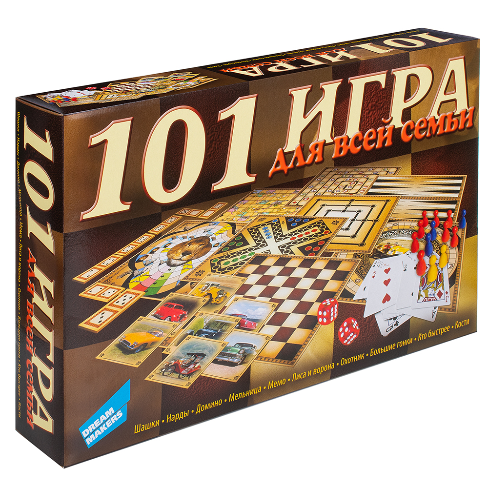 

Настольная игра ONE TWO FUN Семейные игры 101